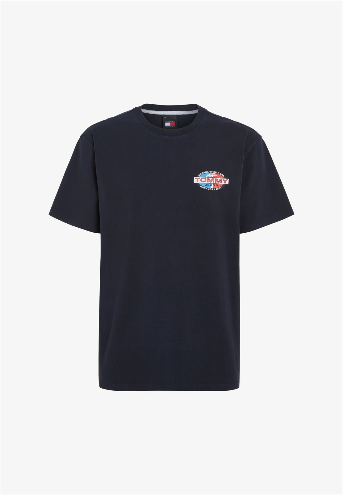 Camiseta Tommy Jeans DM0DM18587 C1G DARK NIGHT NAVY - Imagen 1