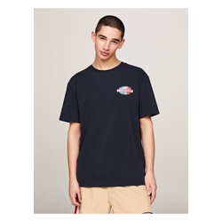 Camiseta Tommy Jeans DM0DM18587 C1G DARK NIGHT NAVY - Imagen 2