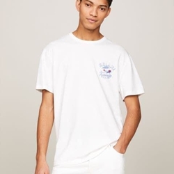 Camiseta Tommy Jeans DM0DM18593 YBR white - Imagen 1
