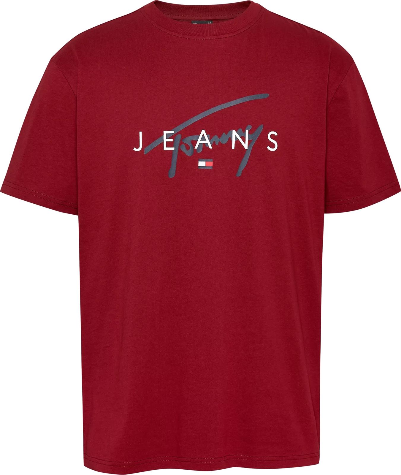 Camiseta Tommy Jeans DM0DM19683 XIT regatta red - Imagen 1