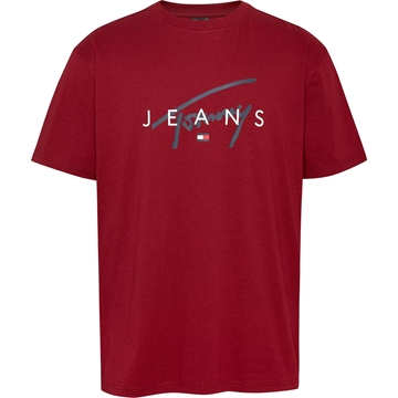 Camiseta Tommy Jeans DM0DM19683 XIT regatta red - Imagen 1