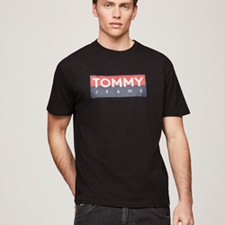 Camiseta Tommy Jeans DM0DM19684 BDS black - Imagen 1