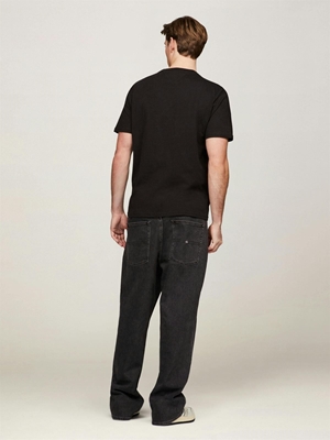 Camiseta Tommy Jeans DM0DM19684 BDS black - Imagen 2