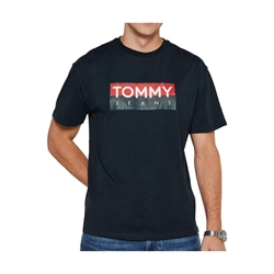 Camiseta Tommy Jeans DM0DM19684 C1G dark night navy - Imagen 1