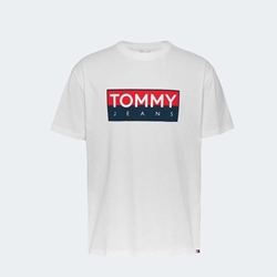Camiseta Tommy Jeans DM0DM19684 YBR white - Imagen 1