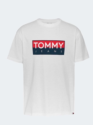 Camiseta Tommy Jeans DM0DM19684 YBR white - Imagen 1
