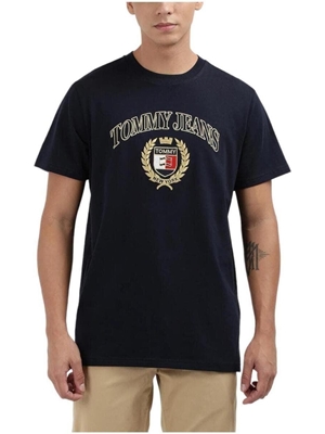 Camiseta Tommy Jeans DM0DM19690 C1G dark night navy - Imagen 1
