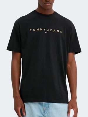 Camiseta Tommy Jeans DM0DM19694 BDS black - Imagen 1