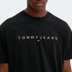 Camiseta Tommy Jeans DM0DM19694 BDS black - Imagen 2