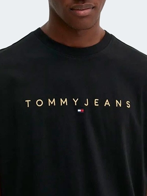 Camiseta Tommy Jeans DM0DM19694 BDS black - Imagen 2