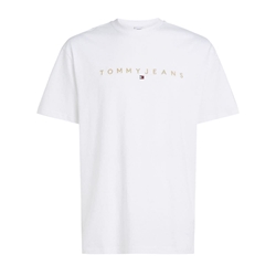 Camiseta Tommy Jeans DM0DM19694 YBR white - Imagen 1