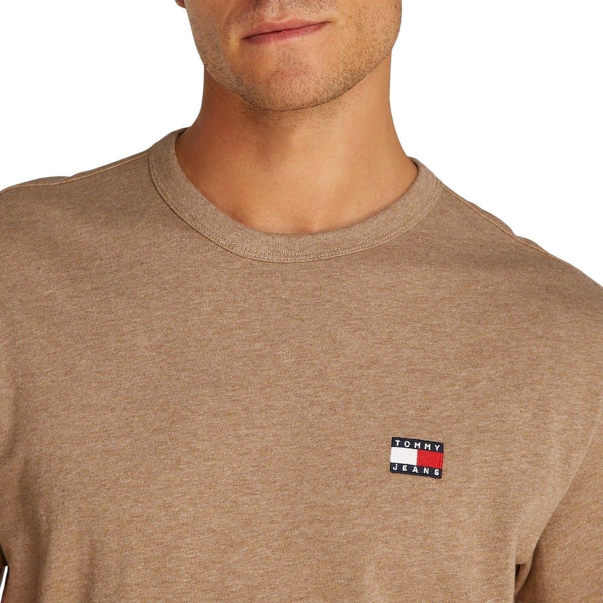 Camiseta Tommy Jeans DM0DM20322 HEF vintage camel melange - Imagen 7