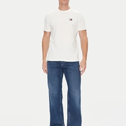 Camiseta TOMMY JEANS DM0DM20322 YBL Ecru - Imagen 2