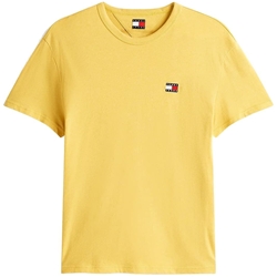 Camiseta Tommy Jeans DM0DM20322 ZK9 yellow dalia melange - Imagen 1