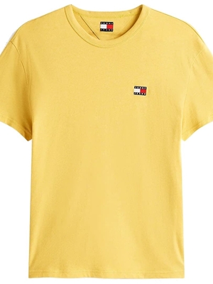 Camiseta Tommy Jeans DM0DM20322 ZK9 yellow dalia melange - Imagen 1