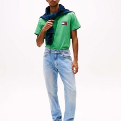 Camiseta Tommy Jeans DM0DM20740 LY3 coastal green - Imagen 1