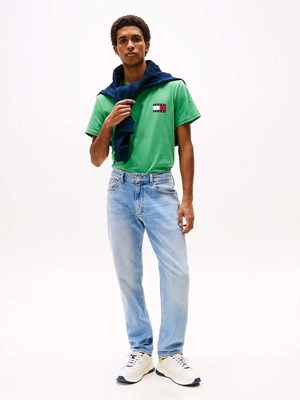 Camiseta Tommy Jeans DM0DM20740 LY3 coastal green - Imagen 1