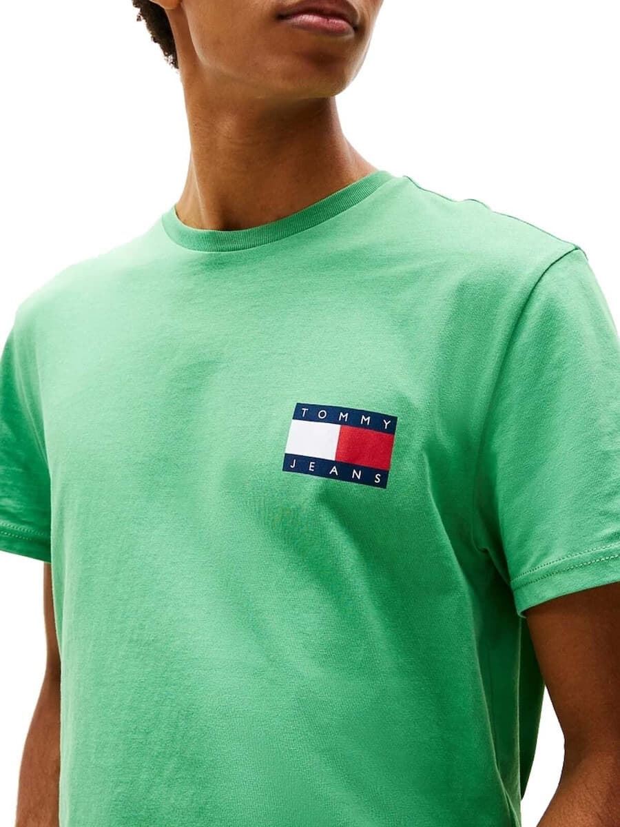 Camiseta Tommy Jeans DM0DM20740 LY3 coastal green - Imagen 5