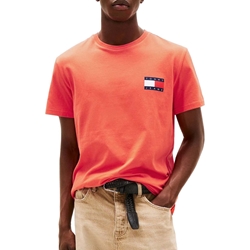 Camiseta Tommy Jeans DM0DM20740 SN6 bright vermillion - Imagen 1