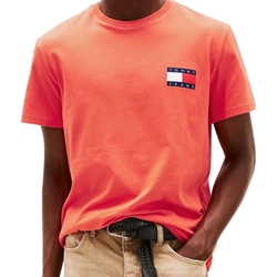 Camiseta Tommy Jeans DM0DM20740 SN6 bright vermillion - Imagen 1