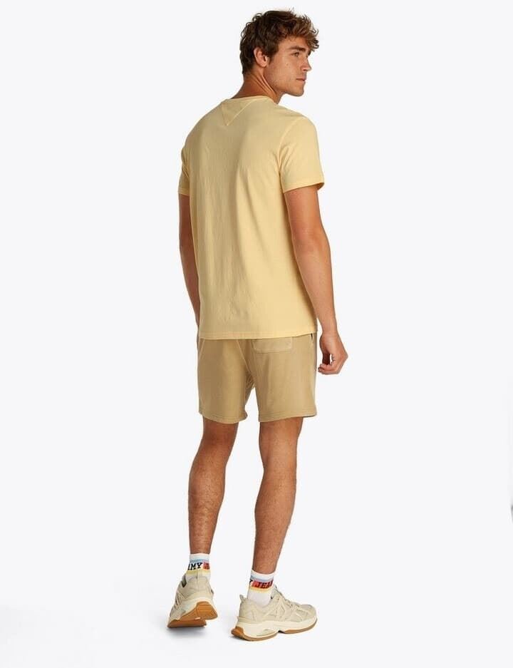 Camiseta Tommy Jeans DM0DM20740 ZGA custard cream - Imagen 4
