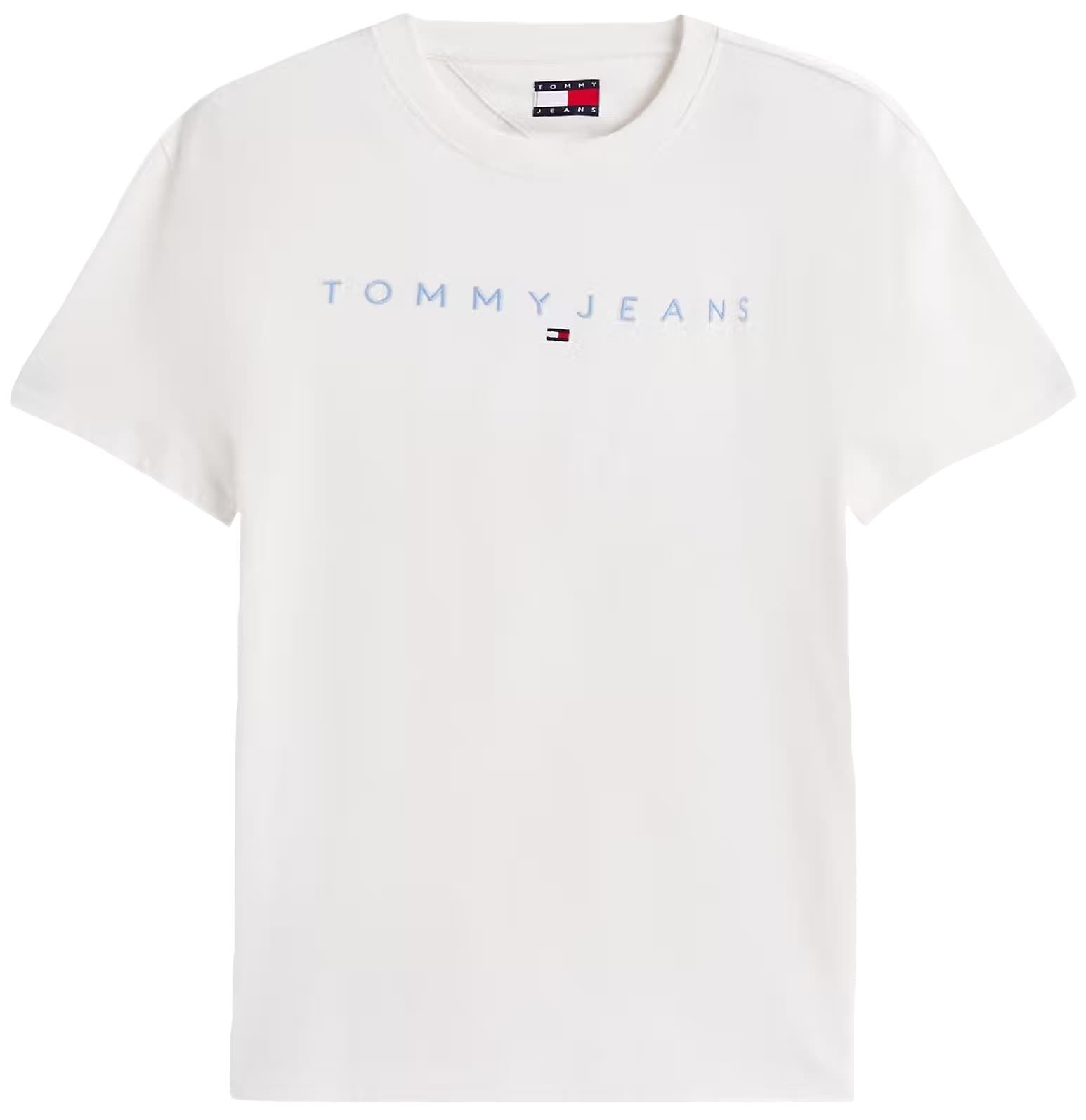 Camiseta TOMMY JEANS DM0DM20744 0K5 Ecru multi - Imagen 1