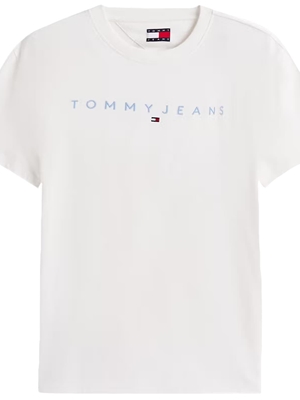 Camiseta TOMMY JEANS DM0DM20744 0K5 Ecru multi - Imagen 1