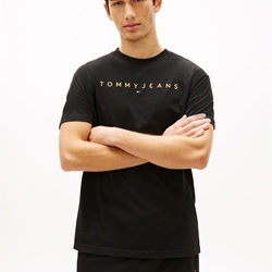 Camiseta TOMMY JEANS DM0DM20744 SEV Black/Fadded Sun Kiss - Imagen 1
