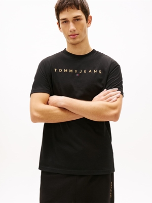 Camiseta TOMMY JEANS DM0DM20744 SEV Black/Fadded Sun Kiss - Imagen 1