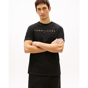 Camiseta TOMMY JEANS DM0DM20744 SEV Black/Fadded Sun Kiss - Imagen 1