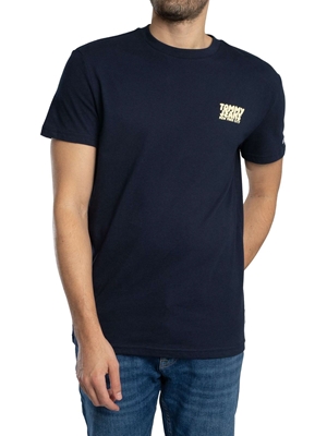 Camiseta Tommy Jeans DM0DM21864 C1G DARK NIGHT NAVY - Imagen 1