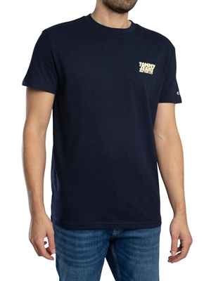 Camiseta Tommy Jeans DM0DM21864 C1G DARK NIGHT NAVY - Imagen 2