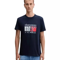 Camiseta TOMMY JEANS DM0DM21977 C1G dark night navy - Imagen 1