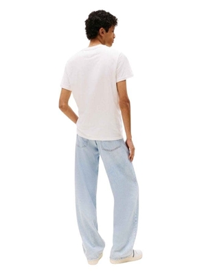 Camiseta TOMMY JEANS DM0DM21977 YBH ancient white - Imagen 2