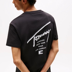 Camiseta Tommy Jeans DM0DM22120 BDS black - Imagen 2