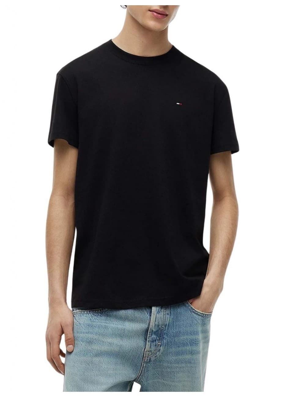 Camiseta TOMMY JEANS DM0DM22504 BDS Black - Imagen 1
