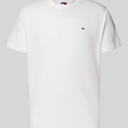Camiseta TOMMY JEANS DM0DM22504 YBL ecru - Imagen 1