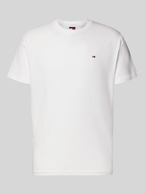 Camiseta TOMMY JEANS DM0DM22504 YBL ecru - Imagen 1