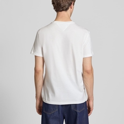 Camiseta TOMMY JEANS DM0DM22504 YBL ecru - Imagen 2