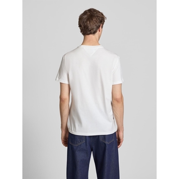 Camiseta TOMMY JEANS DM0DM22504 YBL ecru - Imagen 2