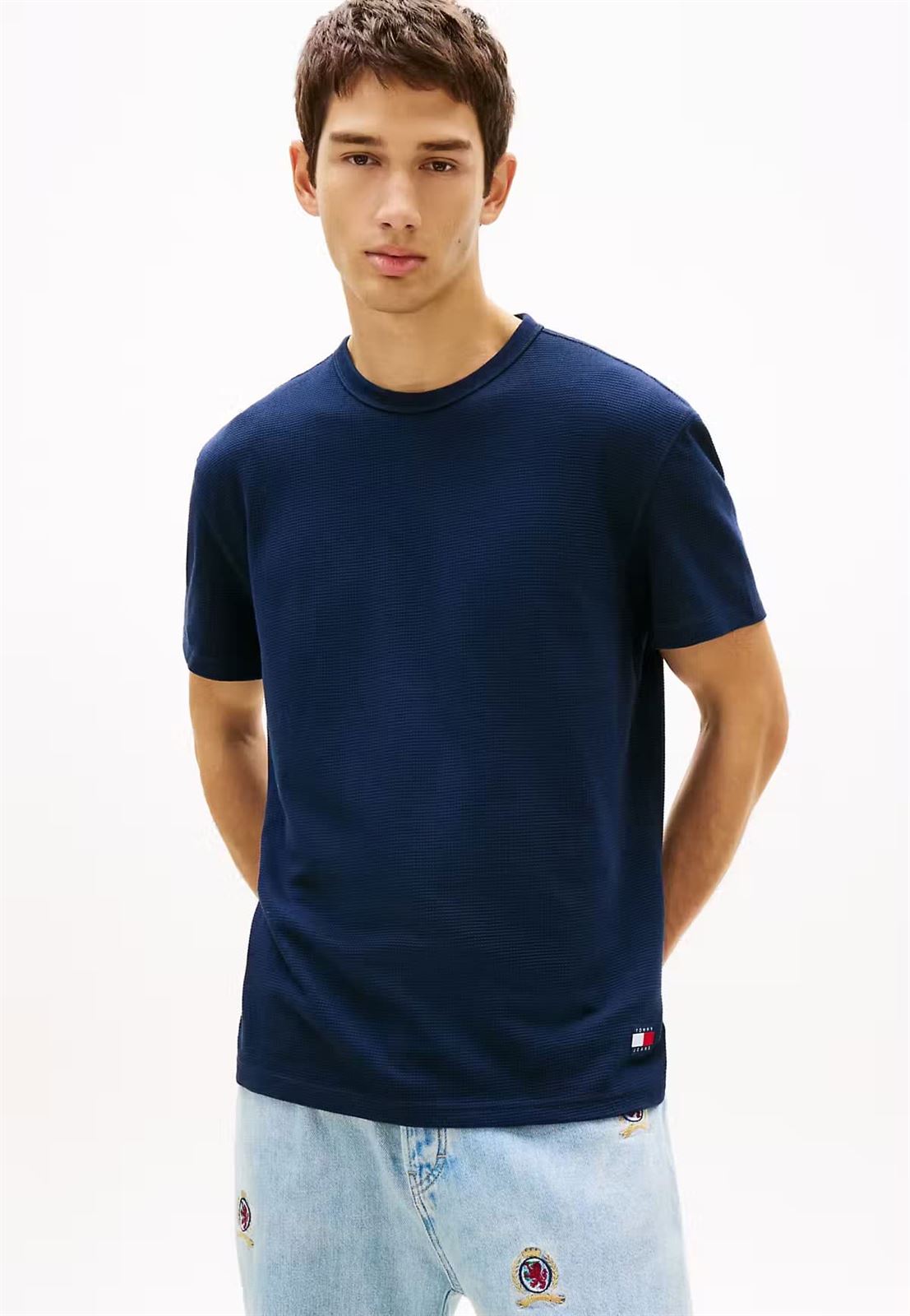 Camiseta TOMMY JEANS DM0DM22529 C1G Dark Night Navy - Imagen 2