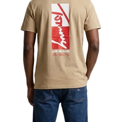 Camiseta TOMMY JEANS DM0DM22532 AB9 gentle gold - Imagen 2