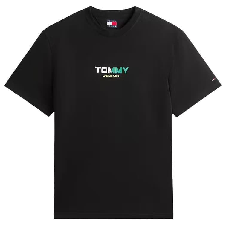 Camiseta TOMMY JEANS DM0DM22534 BDS negro - Imagen 1