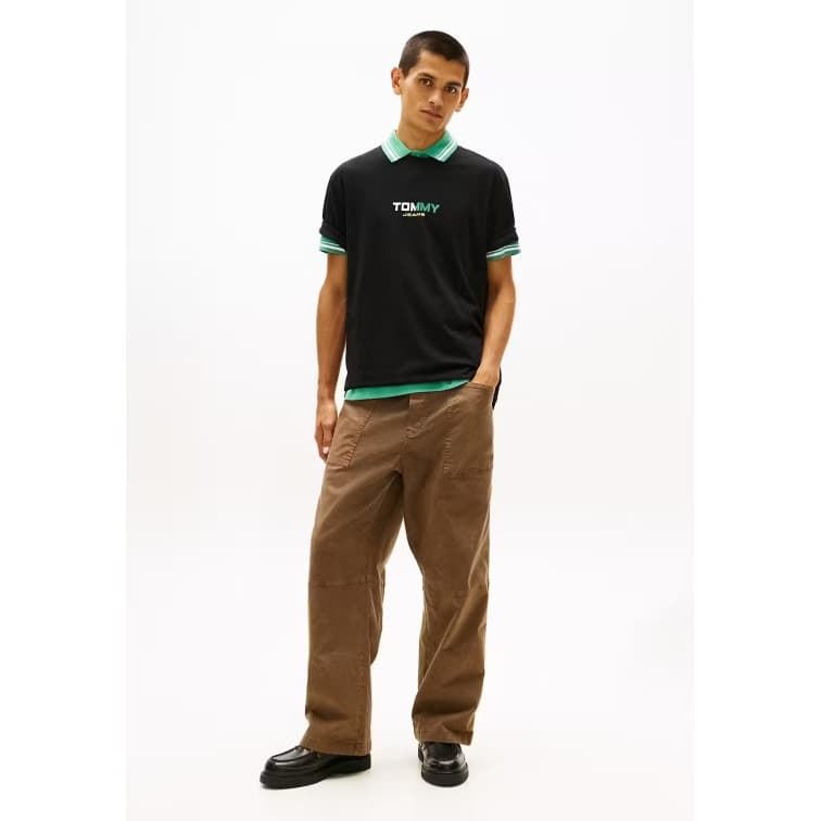 Camiseta TOMMY JEANS DM0DM22534 BDS negro - Imagen 3