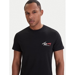 Camiseta Tommy Jeans DM0DM22538 BDS Black - Imagen 1