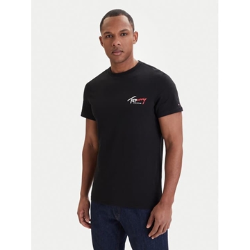 Camiseta Tommy Jeans DM0DM22538 BDS Black - Imagen 2