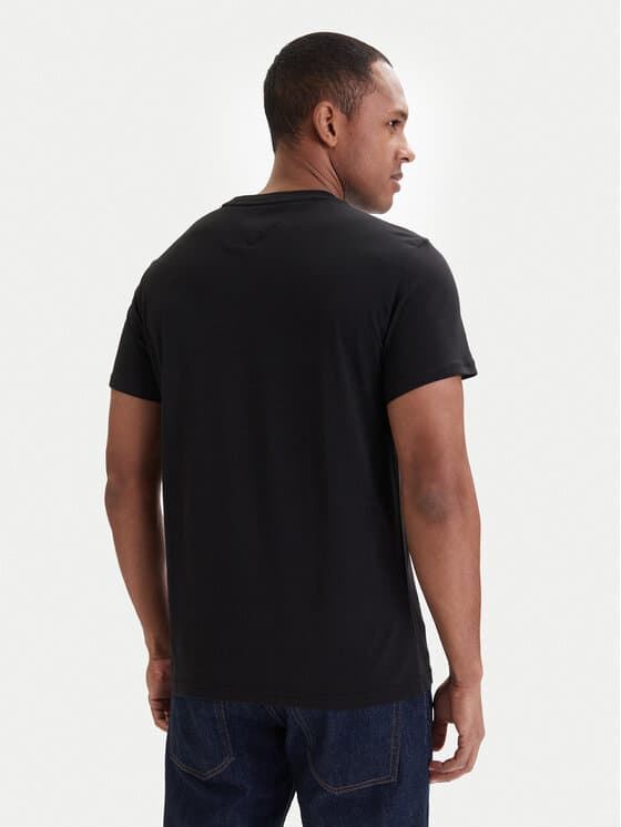 Camiseta Tommy Jeans DM0DM22538 BDS Black - Imagen 5