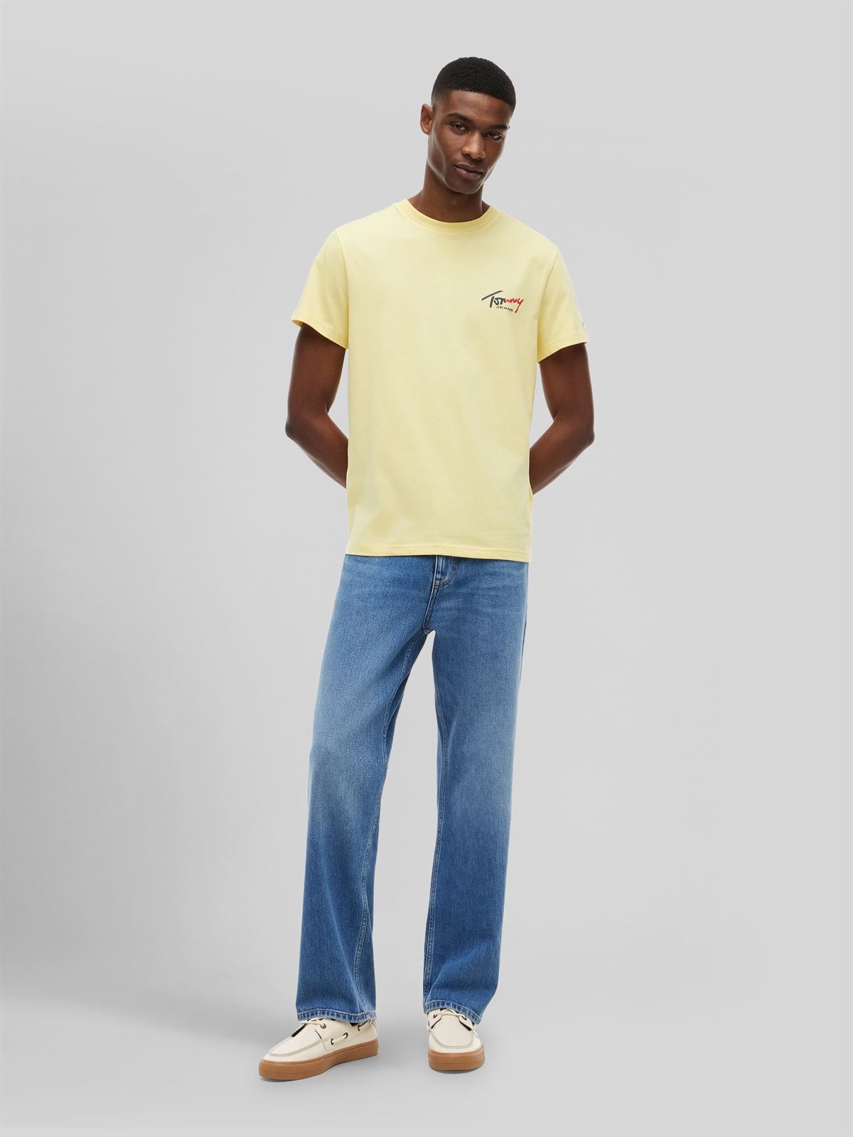 Camiseta Tommy Jeans DM0DM22538 ZF0 CItronella - Imagen 3