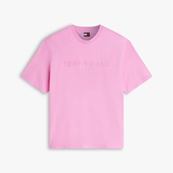 Camiseta Tommy Jeans DM0DM22545 TOU PINK DAISY - Imagen 2