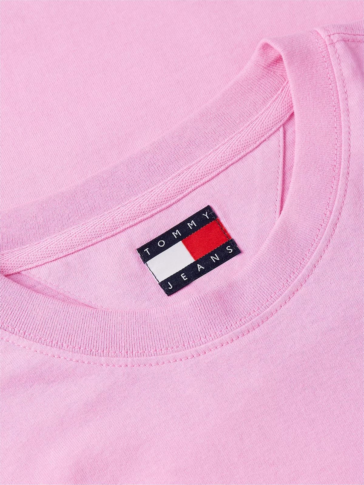 Camiseta Tommy Jeans DM0DM22545 TOU PINK DAISY - Imagen 4